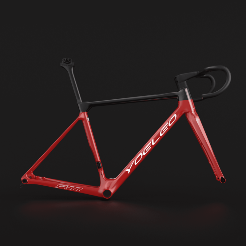 ヨーレオR11DB SL フレームセット(ハンドル無し) ルビーレッド ヨーレオR11DB SL フレームセット(ハンドル無し) ルビーレッド